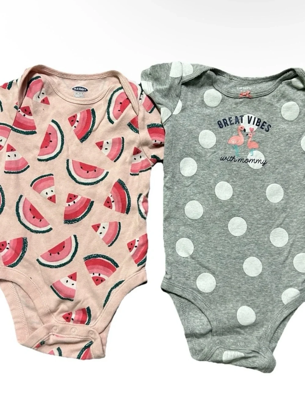 Toddler Girl Summer Clothing Short Sleeve Bodysuits Shorts Size 18-24 Months